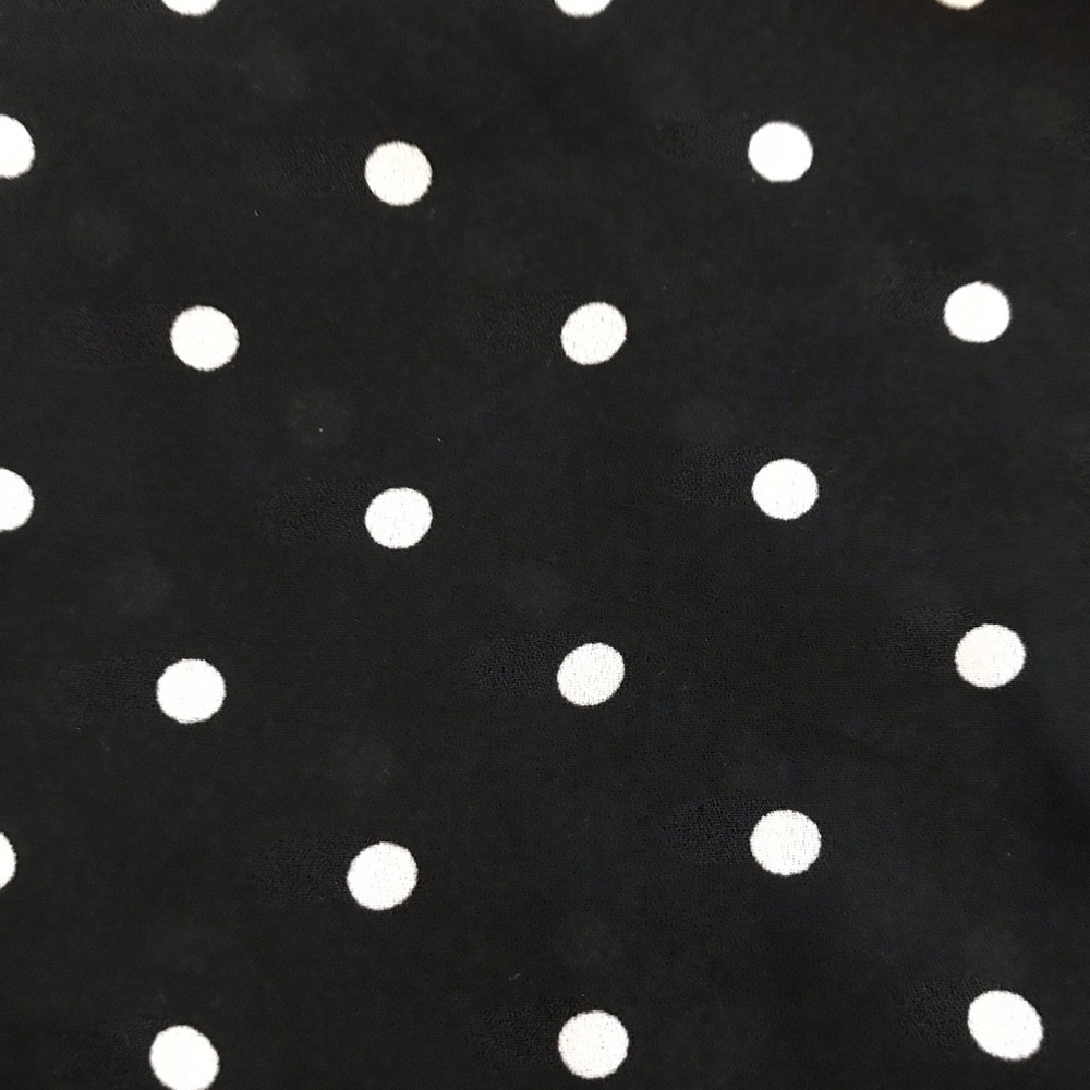 Black & White Polkadot Top - Picture 4 of 4